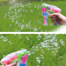 Load image into Gallery viewer, Electric Transparent Toy Bubble Gun, Bubble Liquid Not Included