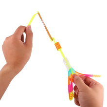 Load image into Gallery viewer, 10 PCS Amazing LED Light Slingshot Flying Arrows, Random Color Delivery, Size: Large, Large