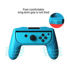 Load image into Gallery viewer, OIVO 2 PCS Left and Right Game Handle Grip Controller for Nintendo Switch Joy-con Grip, Red And Bule