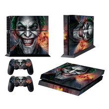Load image into Gallery viewer, Clown Bucky Pattern Fashion Color Protective Film Sticker for Sony PS4, Clown Bucky Pattern
