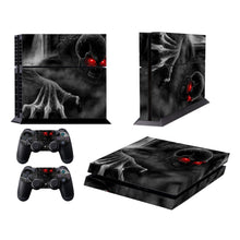 Load image into Gallery viewer, Dark Devil Pattern Fashion Color Protective Film Sticker for Sony PS4, Dark Devil Pattern