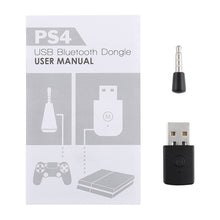 Load image into Gallery viewer, 3.5mm &amp; USB Bluetooth Adapter Dongle Receiver and Transmitters for Sony PlayStation PS4, For PS4