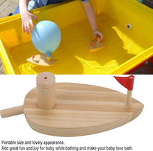 Load image into Gallery viewer, Baby Toys Wooden Balloon Boat Balloon Powered Boat Child Wooden Bath Toys