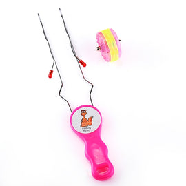 3 PCS Creative Colorful Flash Light Orbit Yoyo Ball, Random Color Delivery