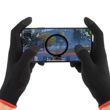 Load image into Gallery viewer, A Pair Nylon + Conductive Fiber Non-slip Sweat-proof Touch Screen Breathable E-sport Gloves