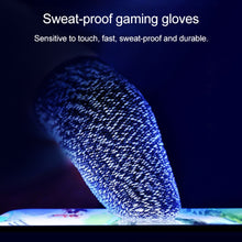 Load image into Gallery viewer, A Pair Nylon + Conductive Fiber Non-slip Sweat-proof Touch Screen Breathable E-sport Gloves