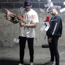 Load image into Gallery viewer, Cash Cannon Rain Money Gun Stress Reducer Anti-Anxiety Toy Christmas Gift Toys for Children &amp; Adults Fun Toy with Indicator Light