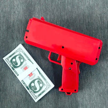 Load image into Gallery viewer, Cash Cannon Rain Money Gun Stress Reducer Anti-Anxiety Toy Christmas Gift Toys for Children &amp; Adults Fun Toy with Indicator Light