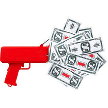 Load image into Gallery viewer, Cash Cannon Rain Money Gun Stress Reducer Anti-Anxiety Toy Christmas Gift Toys for Children &amp; Adults Fun Toy with Indicator Light