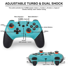 Load image into Gallery viewer, 6-axis Bluetooth Joypad Gamepad Game Controller for Switch Pro
