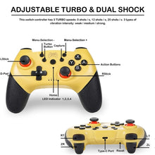 Load image into Gallery viewer, 6-axis Bluetooth Joypad Gamepad Game Controller for Switch Pro