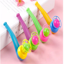 Load image into Gallery viewer, 50 PCS Children Toy Suspension Blow Ball Nostalgic Toy Blowing Music Magic Hanging Ball, Random Color Delivery