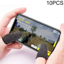 Load image into Gallery viewer, 10 PCS Nylon + Conductive Fiber Non-slip Sweat-proof Mobile Phone Game Touch Screen Finger Cover for Thumb / Index Finger