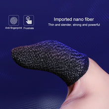 Load image into Gallery viewer, 10 PCS Nylon + Conductive Fiber Non-slip Sweat-proof Mobile Phone Game Touch Screen Finger Cover for Thumb / Index Finger