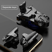 Load image into Gallery viewer, Non-slip Alloy Separable Button Mobile Phone Game Shooting Gamepad, Support Burst Mode, Suitable for 4.7-6.5 inch Mobile Phones