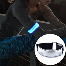 Load image into Gallery viewer, LED Flash Safety Reflective Nylon Light Battery Sports Wrist Belt