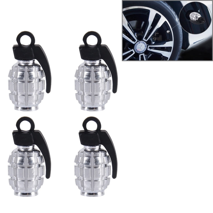 4 PCS Universal Car Tire Valve Caps