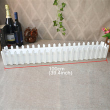 Load image into Gallery viewer, Wooden Flower Planter Fence Storage Holder Pot with Foam, Size: 100cm x 9cm x 11cm, Length: 100cm