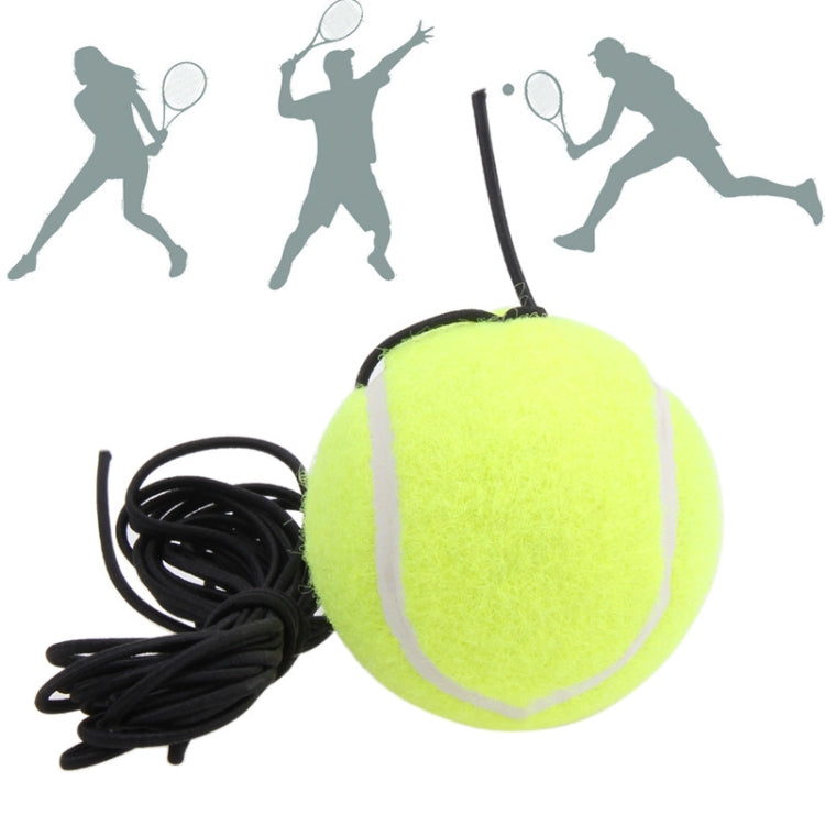 Tennis Trainer Set Rebound Baseboard Self-study Practice Training Tool Equipment Sport Exercise with Ball for Beginner, Random Color Delivery, Tennis Trainer