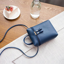 Load image into Gallery viewer, Ladies Simple Casual Shoulder Messenger Bag Small Change Mobile Phone Crossbody Bucket Bag