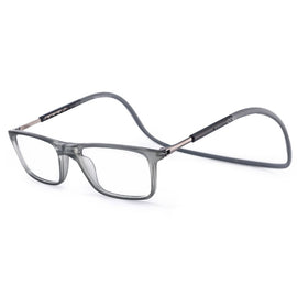 Anti Blue-ray Adjustable Neckband Magnetic Connecting Presbyopic Glasses, +4.00D, +4.00D