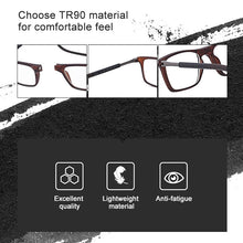 Load image into Gallery viewer, Anti Blue-ray Adjustable Neckband Magnetic Connecting Presbyopic Glasses, +4.00D, +4.00D