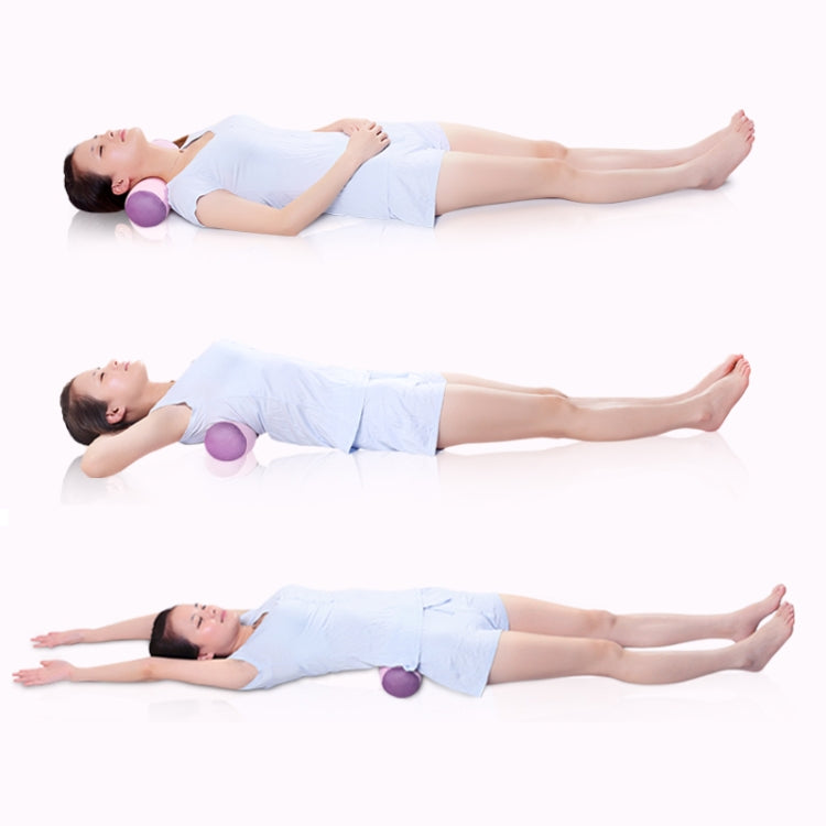 Multifunction Yoga Pillow Beautiful Buttocks Pelvis Pillow Cervical Lumbar Health Pillow Yoga Stick Waist(Pink)