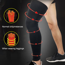 Load image into Gallery viewer, Professional Outdoor Sports Basketball Football Knee Pads Warm Compression Leg Protectors, Size: XL