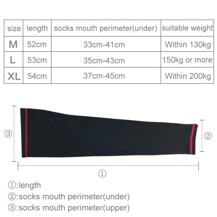 Outdoor Basketball Badminton Sports Knee Pad Riding Running Gear Long Breathable Protection Legs Pantyhose, Size: M, Size: M