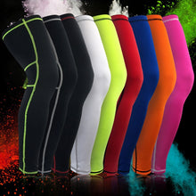 Load image into Gallery viewer, Outdoor Basketball Badminton Sports Knee Pad Riding Running Gear Long Breathable Protection Legs Pantyhose, Size: M, Size: M