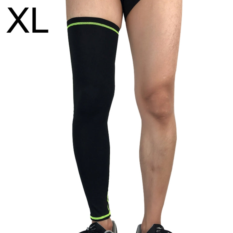 Outdoor Basketball Badminton Sports Knee Pad Riding Running Gear Long Breathable Protection Legs Pantyhose, Size: XL, Size: XL