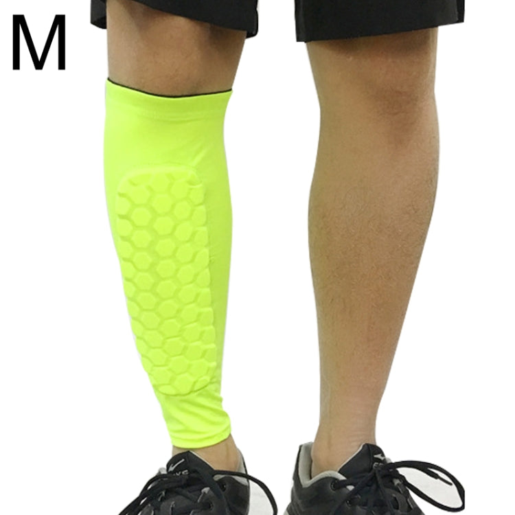Football Anti-collision Leggings Outdoor Basketball Riding Mountaineering Ankle Protect Calf Socks Gear Protector, Size: M