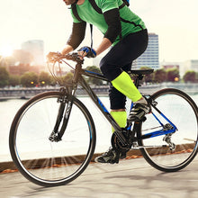 Load image into Gallery viewer, Football Anti-collision Leggings Outdoor Basketball Riding Mountaineering Ankle Protect Calf Socks Gear Protector, Size: M