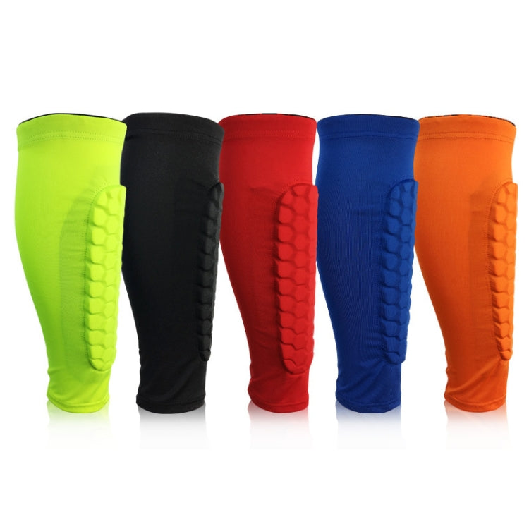 Football Anti-collision Leggings Outdoor Basketball Riding Mountaineering Ankle Protect Calf Socks Gear Protector, Size: M