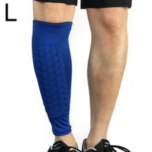 Load image into Gallery viewer, Football Anti-collision Leggings Outdoor Basketball Riding Mountaineering Ankle Protect Calf Socks Gear Protector, Size: L