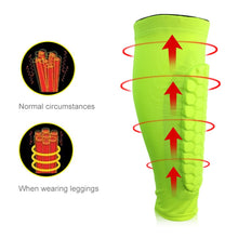 Load image into Gallery viewer, Football Anti-collision Leggings Outdoor Basketball Riding Mountaineering Ankle Protect Calf Socks Gear Protector, Size: XL, Size: XL