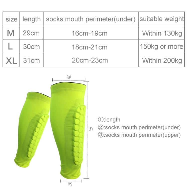 Football Anti-collision Leggings Outdoor Basketball Riding Mountaineering Ankle Protect Calf Socks Gear Protector, Size: XL, Size: XL