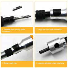 Load image into Gallery viewer, Electric Carving Knife Woodwork Tools Graver with Spanner &amp; Flexible Shaft, with Spanner, with Spanner &amp; Flexible Shaft