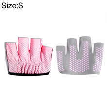Load image into Gallery viewer, Half Finger Yoga Gloves Anti-skid Sports Gym Palm Protector, Size: S, Palm Circumference: 17.5cm, Size: S