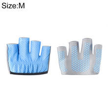 Load image into Gallery viewer, Half Finger Yoga Gloves Anti-skid Sports Gym Palm Protector, Size: M, Palm Circumference: 18cm, Size: M