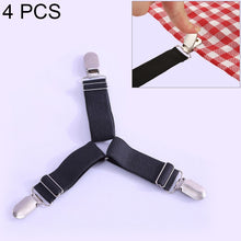 Load image into Gallery viewer, 4 PCS  Adjustable Bedspread Tablecloth Curtain Sofa Cover Holder Tent Metal Fixed Clips