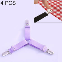 Load image into Gallery viewer, 4 PCS  Adjustable Bedspread Tablecloth Curtain Sofa Cover Holder Tent Metal Fixed Clips
