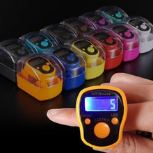 Load image into Gallery viewer, High Quality Ring Counter With LED Light, Electronic Finger Ring Counter, Random Color Delivery