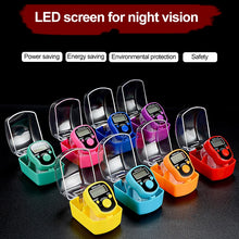 Load image into Gallery viewer, High Quality Ring Counter With LED Light, Electronic Finger Ring Counter, Random Color Delivery