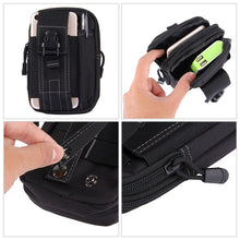 Load image into Gallery viewer, Stylish Multifunctional Outdoor Sports Running Hiking Riding Travelling Waist Bag Phone Camera Protective Case Card Pocket Wallet with Belt Bandage Binding Tape, Waist Bag
