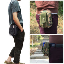 Load image into Gallery viewer, Stylish Multifunctional Outdoor Sports Running Hiking Riding Travelling Waist Bag Phone Camera Protective Case Card Pocket Wallet with Belt Bandage Binding Tape, Waist Bag