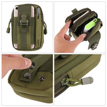 Load image into Gallery viewer, Stylish Multifunctional Outdoor Sports Running Hiking Riding Travelling Waist Bag Phone Camera Protective Case Card Pocket Wallet with Belt Bandage Binding Tape, Waist Bag