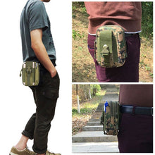Load image into Gallery viewer, Stylish Multifunctional Outdoor Sports Running Hiking Riding Travelling Waist Bag Phone Camera Protective Case Card Pocket Wallet with Belt Bandage Binding Tape, Waist Bag