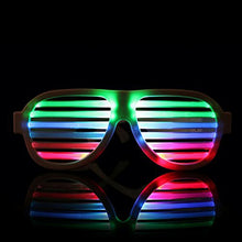 Load image into Gallery viewer, LED-CM03 LED Musical Shades Sound &amp; Music Active LED Party Glasses with USB Charger, LED Party Glasses