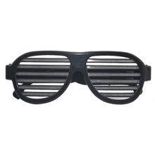 Load image into Gallery viewer, LED-CM03 LED Musical Shades Sound &amp; Music Active LED Party Glasses with USB Charger, LED Party Glasses